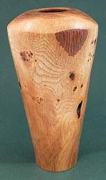 Wood art by Chris Rymer of Inside Out Wood Art made from - Oak