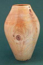 Wood art by Chris Rymer of Inside Out Wood Art made from - Cypress