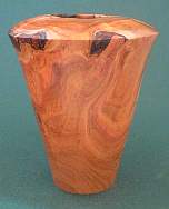 Wood art by Chris Rymer of Inside Out Wood Art made from - Cherry
