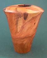 Wood art by Chris Rymer of Inside Out Wood Art made from - Cherry