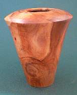 Wood art by Chris Rymer of Inside Out Wood Art made from - Cherry