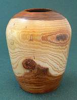 Wood art by Chris Rymer of Inside Out Wood Art made from - Laburnum