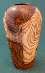 Wood art by Chris Rymer of Inside Out Wood Art made from - Laburnum