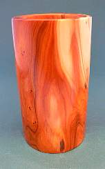 Wood art by Chris Rymer of Inside Out Wood Art made from - Yew