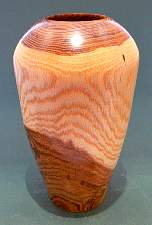 Wood art by Chris Rymer of Inside Out Wood Art made from - Laburnum
