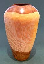Wood art by Chris Rymer of Inside Out Wood Art made from - Laburnum