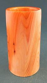 Wood art by Chris Rymer of Inside Out Wood Art made from - Yew