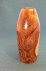 Wood art by Chris Rymer of Inside Out Wood Art made from - 
      Laburnum