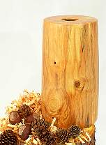 Wood art by Chris Rymer of Inside Out Wood Art made from - 
      Unknown (possibly Sycamore)