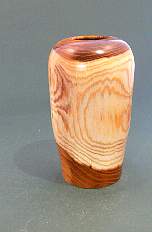 Wood art by Chris Rymer of Inside Out Wood Art made from - Laburnum