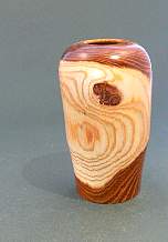 Wood art by Chris Rymer of Inside Out Wood Art made from - Laburnum