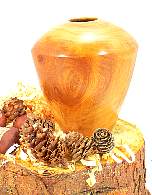 Wood art by Chris Rymer of Inside Out Wood Art made from - 
      Cherry