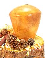 Wood art by Chris Rymer of Inside Out Wood Art made from - Cherry