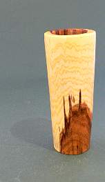 Wood art by Chris Rymer of Inside Out Wood Art made from - 
      Laburnum
