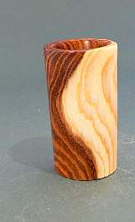 Wood art by Chris Rymer of Inside Out Wood Art made from - Laburnum