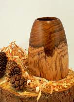 Wood art by Chris Rymer of Inside Out Wood Art made from - Laburnum