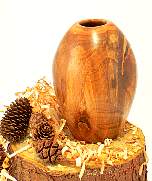 Wood art by Chris Rymer of Inside Out Wood Art made from - Cherry