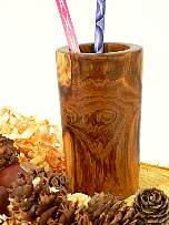 Wood art by Chris Rymer of Inside Out Wood Art made from - Laburnum