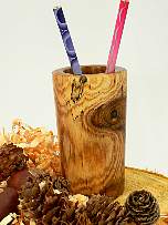 Wood art by Chris Rymer of Inside Out Wood Art made from - Laburnum