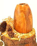 Wood art by Chris Rymer of Inside Out Wood Art made from - Cherry