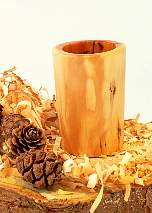 Wood art by Chris Rymer of Inside Out Wood Art made from - Yew
