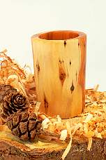 Wood art by Chris Rymer of Inside Out Wood Art made from - Yew