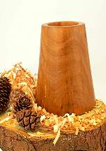 Wood art by Chris Rymer of Inside Out Wood Art made from - Cherry