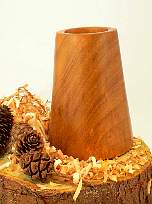 Wood art by Chris Rymer of Inside Out Wood Art made from - Cherry