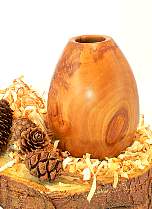 Wood art by Chris Rymer of Inside Out Wood Art made from - Apple