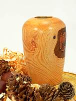 Wood art by Chris Rymer of Inside Out Wood Art made from - Pine