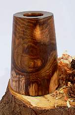 Wood art by Chris Rymer of Inside Out Wood Art made from - Laburnum