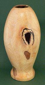 Wood art by Chris Rymer of Inside Out Wood Art made from - Oak