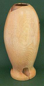 Wood art by Chris Rymer of Inside Out Wood Art made from - Oak
