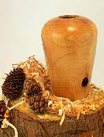 Wood art by Chris Rymer of Inside Out Wood Art made from - Monkey Puzzle
