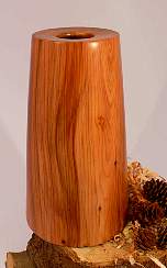 Wood art by Chris Rymer of Inside Out Wood Art made from - Yew