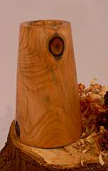 Wood art by Chris Rymer of Inside Out Wood Art made from - Monkey Puzzle