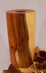 Wood art by Chris Rymer of Inside Out Wood Art made from - 
      Yew