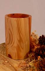 Wood art by Chris Rymer of Inside Out Wood Art made from - Yew