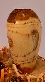 Wood art by Chris Rymer of Inside Out Wood Art made from - Laburnum
