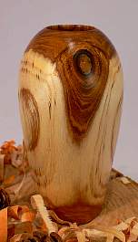 Wood art by Chris Rymer of Inside Out Wood Art made from - Laburnum