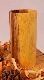 Wood art by Chris Rymer of Inside Out Wood Art made from - Laburnum