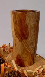 Wood art by Chris Rymer of Inside Out Wood Art made from - Laburnum