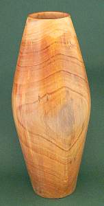 Wood art by Chris Rymer of Inside Out Wood Art made from - Cherry