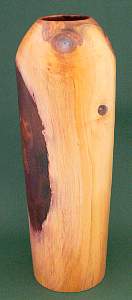 Wood art by Chris Rymer of Inside Out Wood Art made from - Plum
