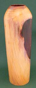 Wood art by Chris Rymer of Inside Out Wood Art made from - Plum