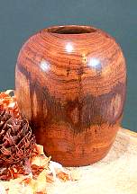 Wood art by Chris Rymer of Inside Out Wood Art made from - Laburnum