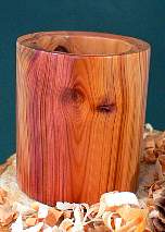 Wood art made from - 
      Yew