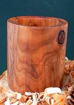 Wood art by Chris Rymer of Inside Out Wood Art made from - Yew