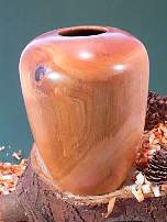 Wood art by Chris Rymer of Inside Out Wood Art made from - Cherry