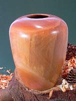 Wood art by Chris Rymer of Inside Out Wood Art made from - Cherry